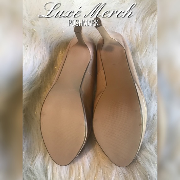 👠JustFab High Society Open Toe Platform Pumps - Picture 4 of 7